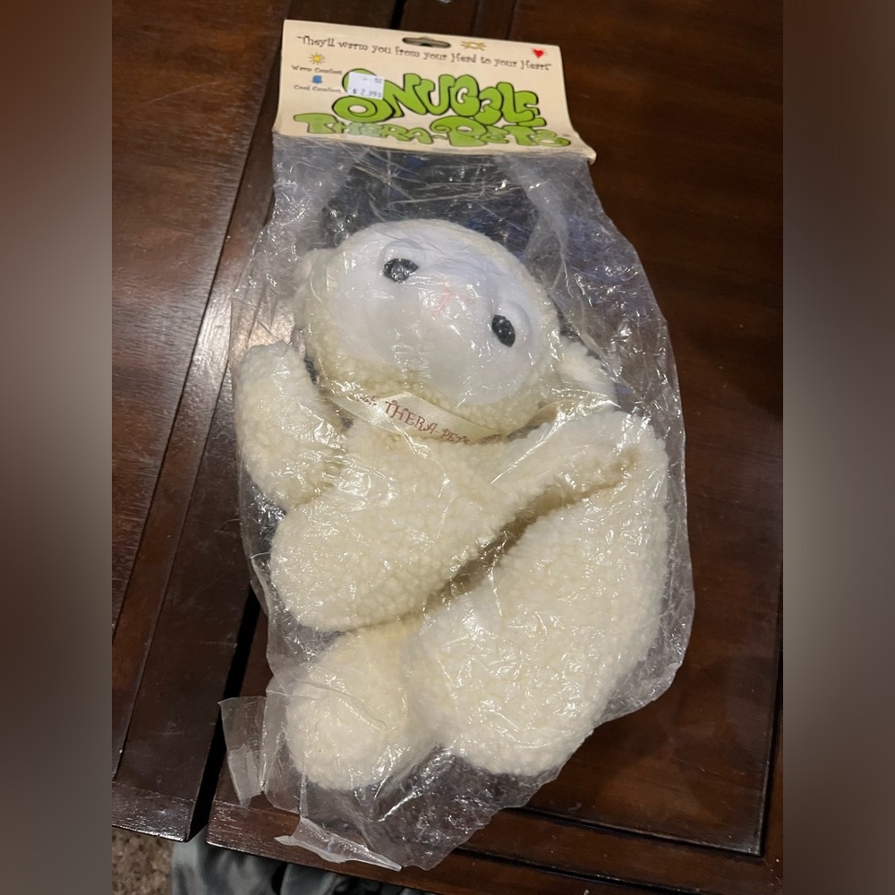 Snuggle Thera-pets lamb plush stuffed animal new in package